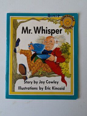 5/$15 Kids Book Mr Whisper Sunshine Books Level 1 Early Reader 1987 PreK Reading